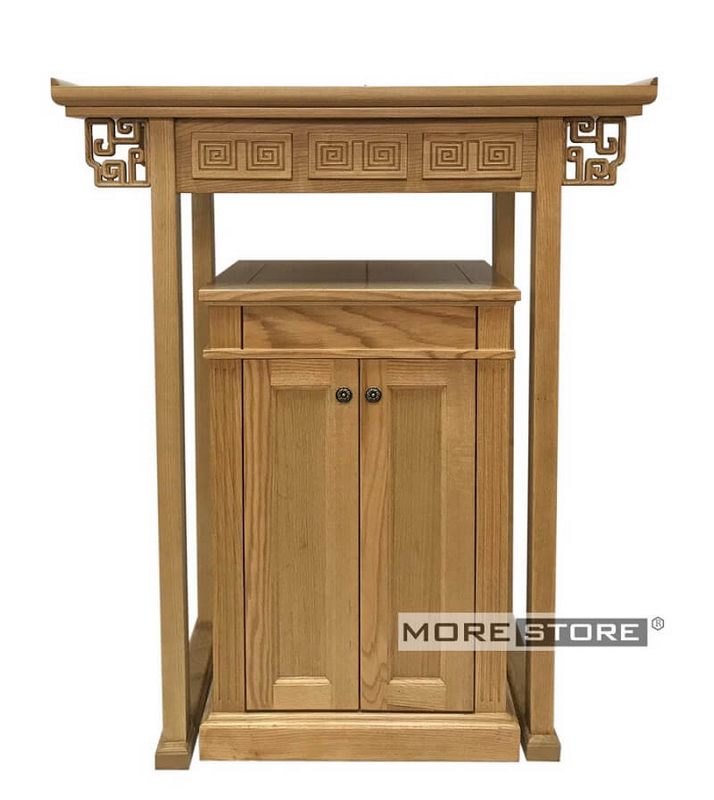 Mẫu bàn thờ gỗ cao cấp được bán chạy tại siêu thật nội thất MoreHome